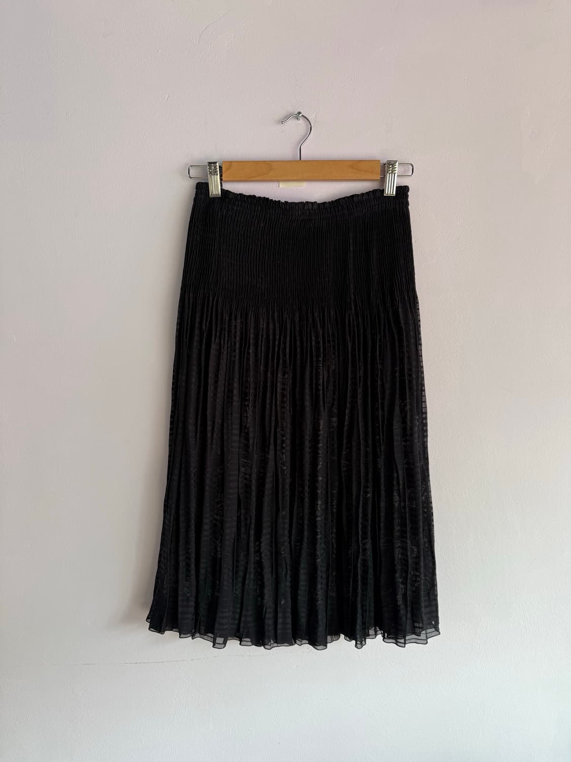 일본빈티지) 리버시블 쉬폰 스커트  상품이미지3