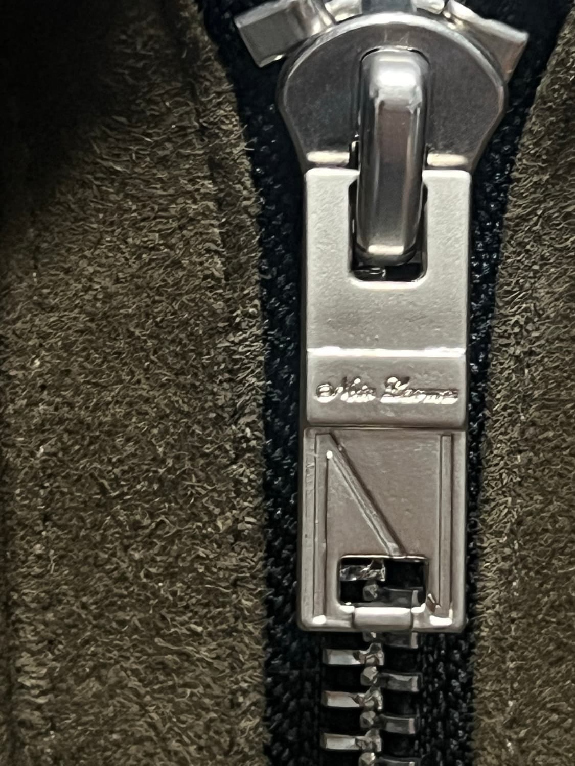 Noir Larmes 느와르 라르메스 카키 브라운 스탠다드 스웨이드 자켓 상품이미지5