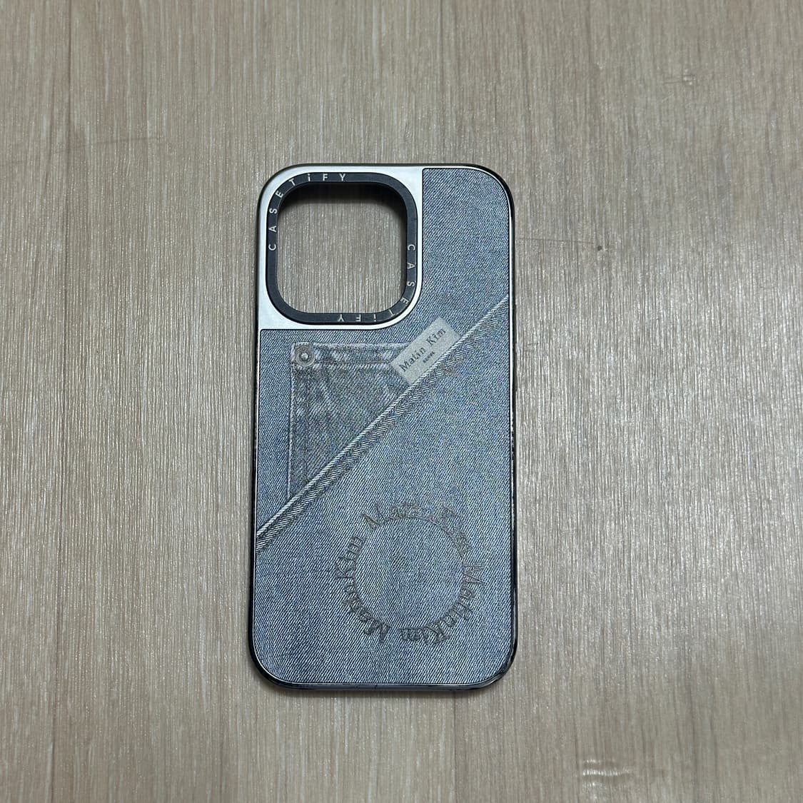 케이스티파이 아이폰14pro 마뗑킴 데님 케이스 상품이미지2