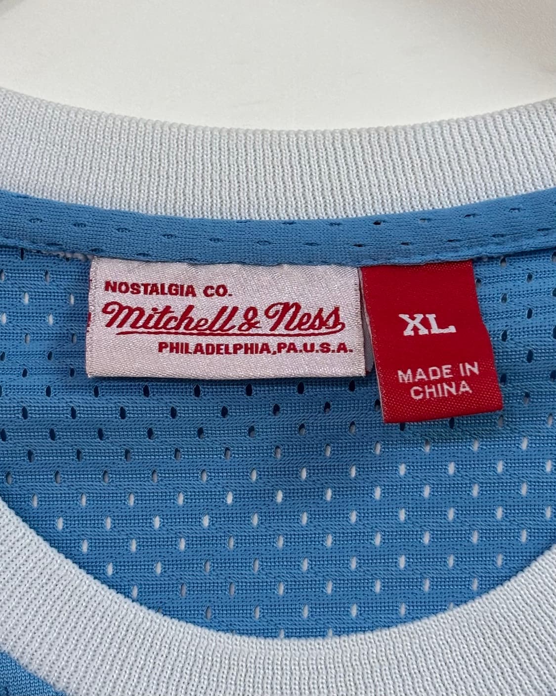 Mitchell&Ness 미첼앤네스 블루 레이커스 베스킷볼 져지 탑   상품이미지7