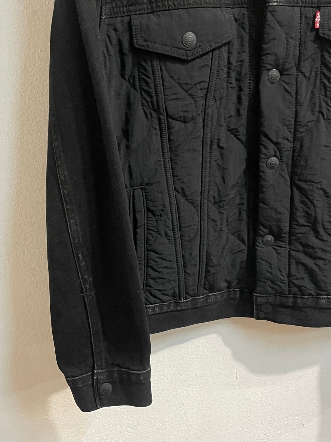  리바이스 블랙 트러커 자켓 상품이미지5