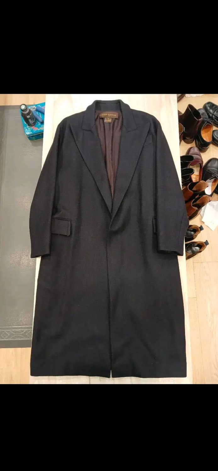 LOUIS VUITTON HARRINGBONE OVERSIZED COAT 상품이미지3