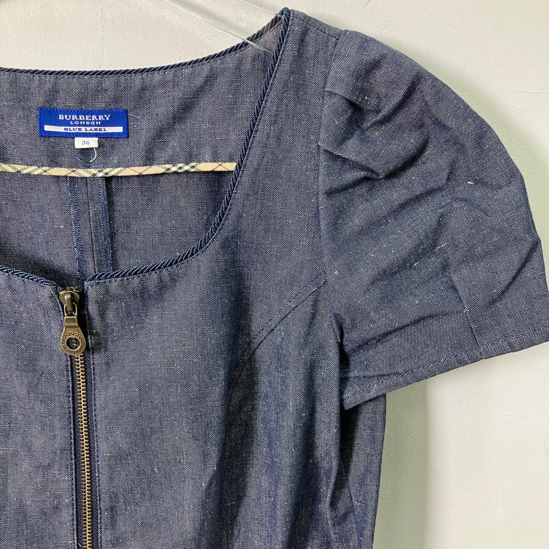 버버리 블루라벨 데님 원피스 38 상품이미지4