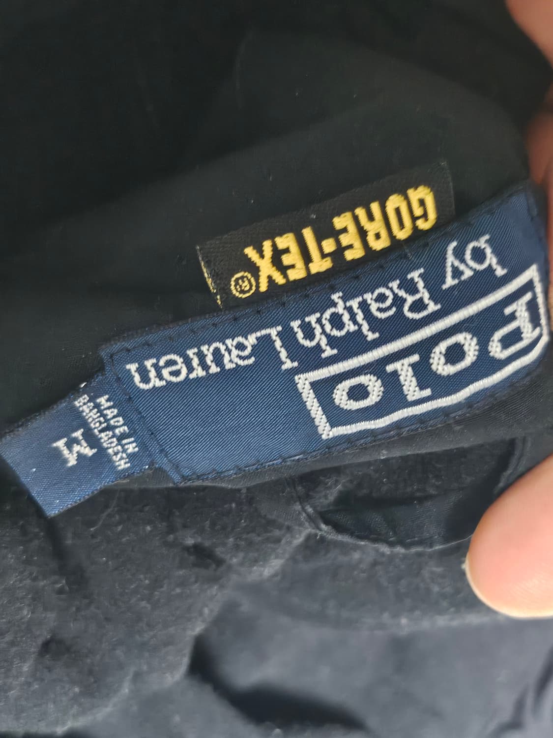 90s 폴로랄프로렌 고어텍스 후드 필드 자켓 M 상품이미지5