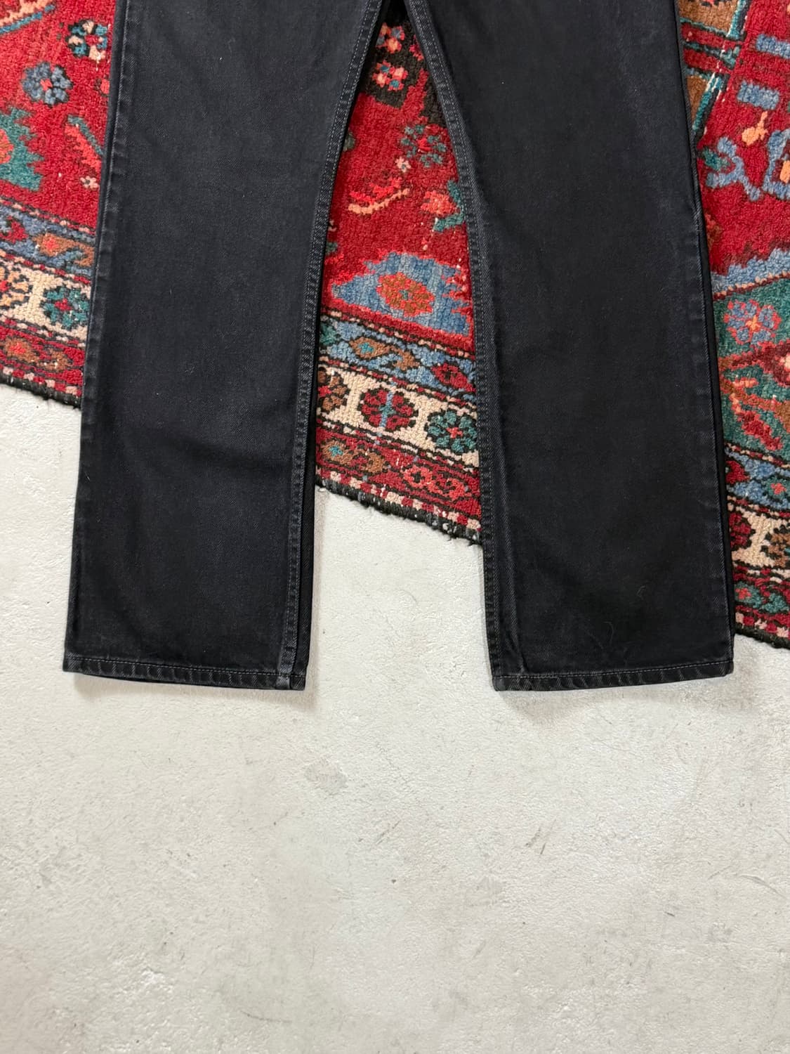 00's 빈티지 리바이스 517 블랙 부츠컷 리바이스 플레어진 상품이미지7