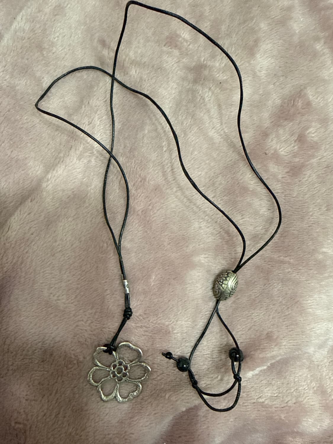 미애 꽃화 목걸이 빈티지 상품이미지2