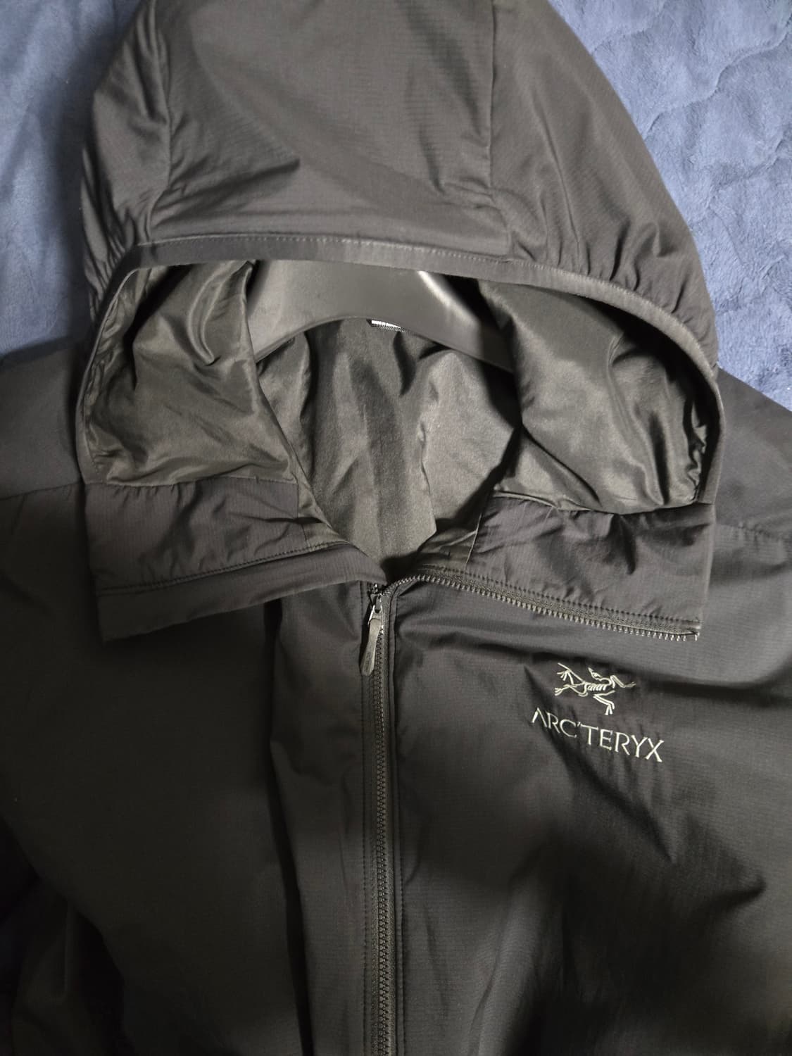 [XL] 아크테릭스 아톰 후디 블랙 자수로고버전 상품이미지4