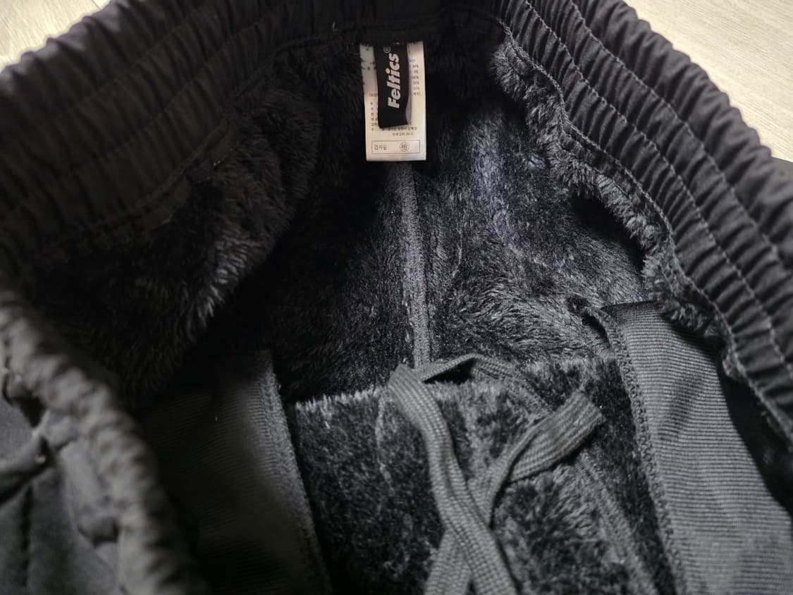 펠틱스 오리털패딩 기모블랙 다운 조커팬츠 L 남여공용

 상품이미지8