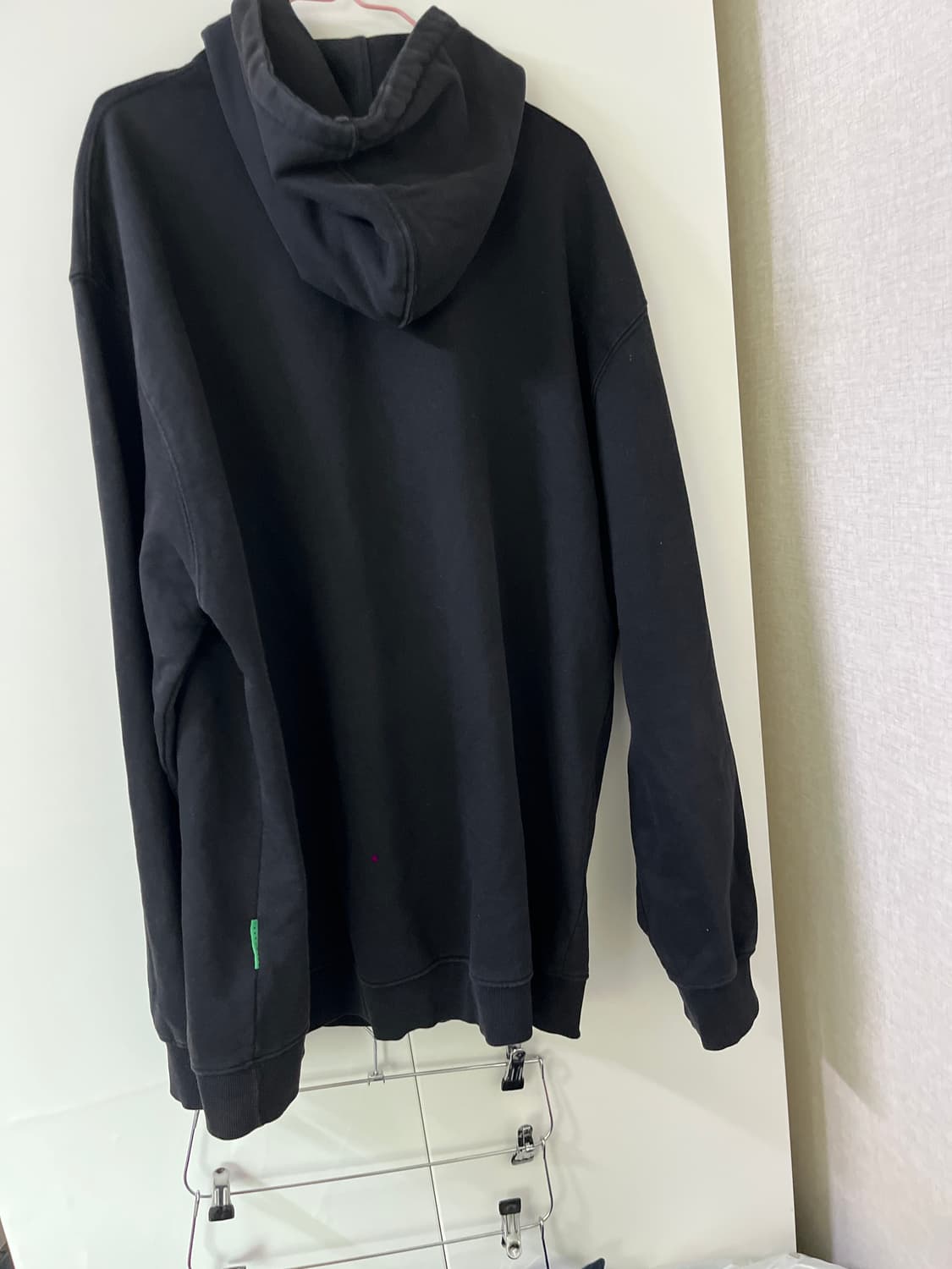 Yeseyesee 예스아이씨 블랙 후드티 블루아치로고 XL 상품이미지3