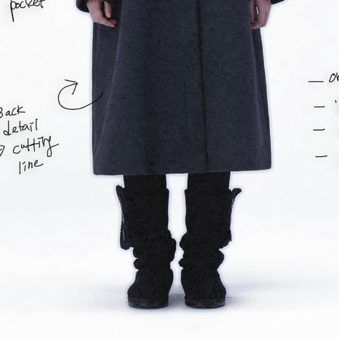 Ugg cardy knit boots 어그 카디 니트 부츠 블랙 상품이미지7