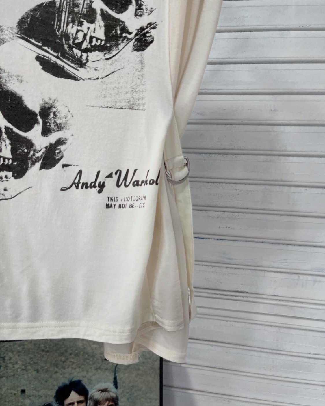 Hysteric Glamour skull bondage tee 상품이미지4