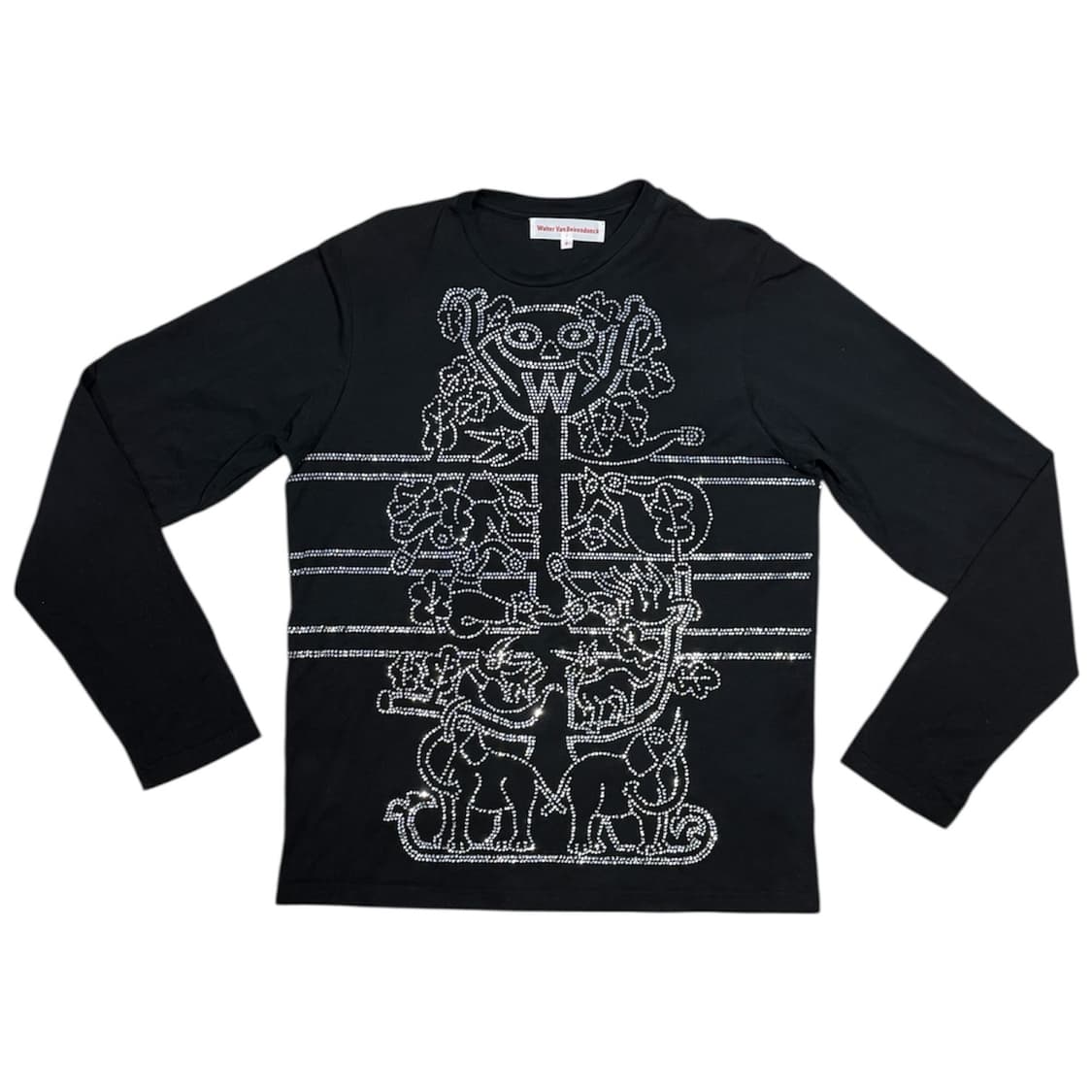 월터 반 베이렌동크 라인스톤 폭탄 롱슬리브 티셔츠 상품이미지1