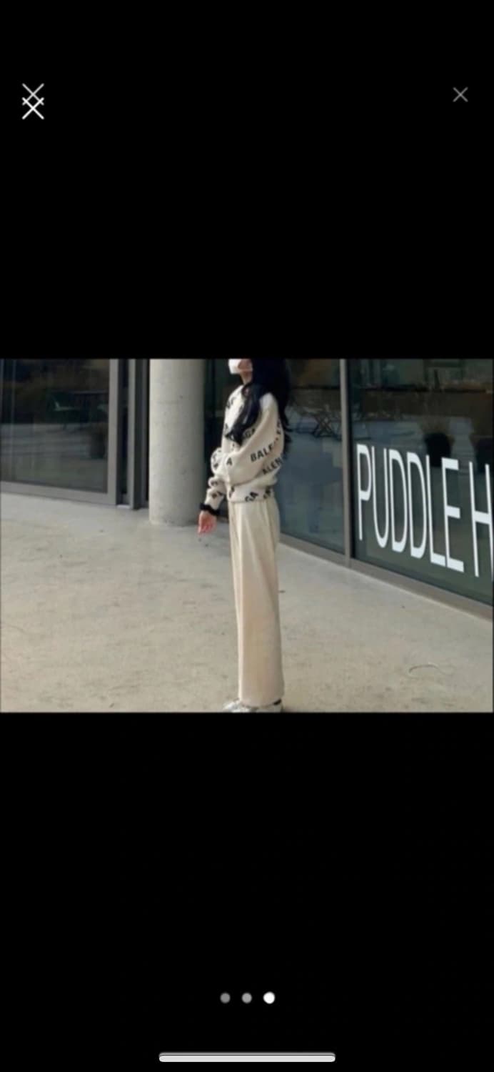 21fw 발렌시아가 여성 니트 상품이미지3