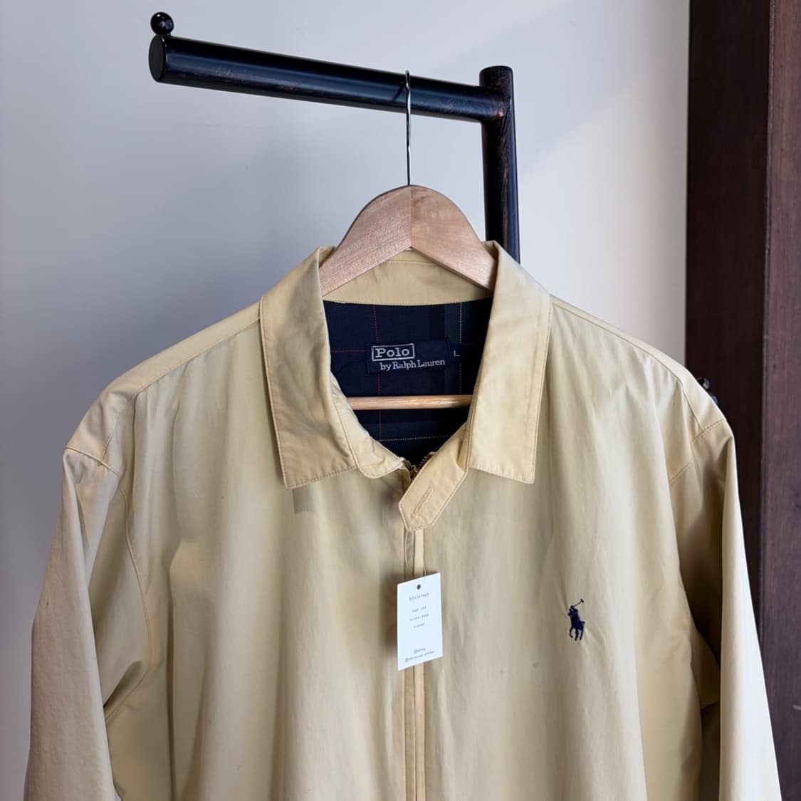 16100 - 폴로 랄프로렌 아이보리 블루종 자켓 상품이미지1