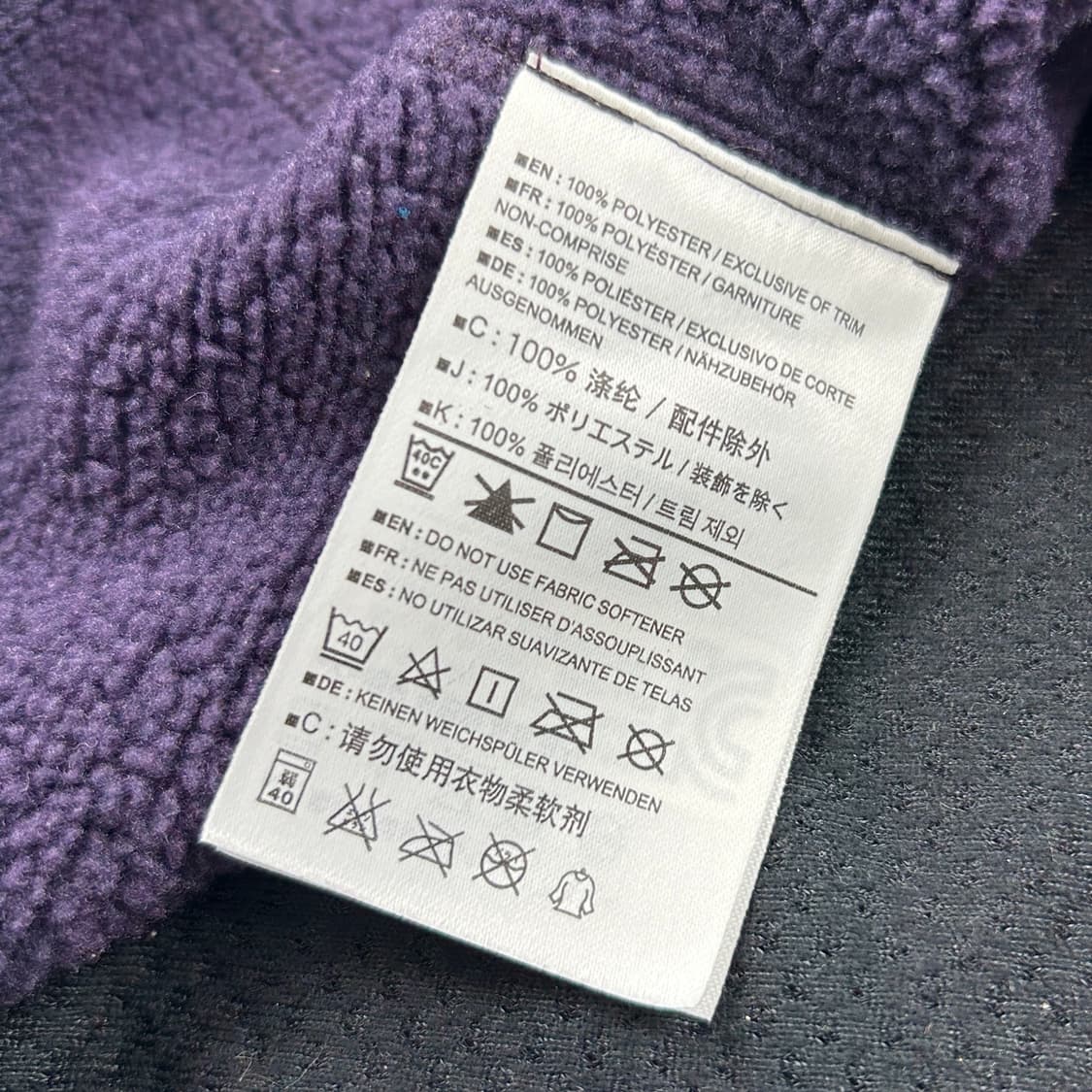 아크테릭스 커버트 플리스 가디건 퍼플 상품이미지7