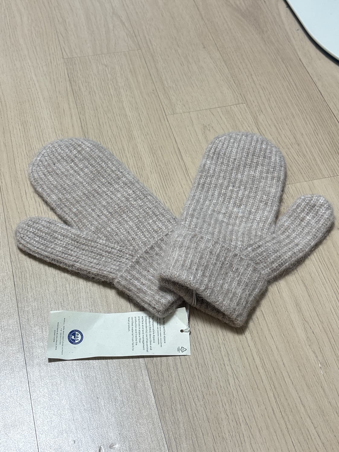 아르켓 알파카 블렌드 장갑 새상품 상품이미지2