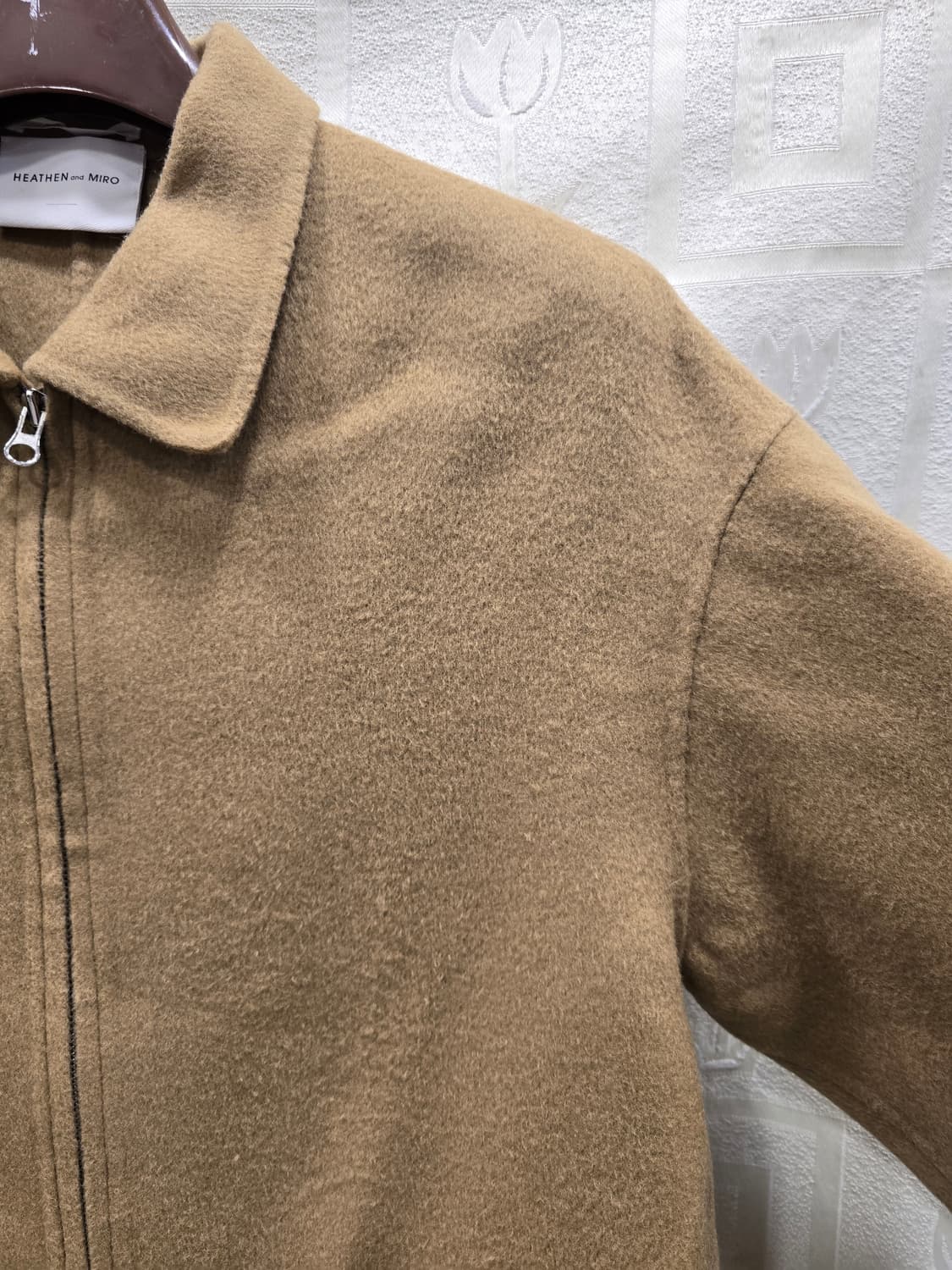 히든 앤 미로 핸드메이드 남성 울 자켓 숏코트 95 상품이미지3