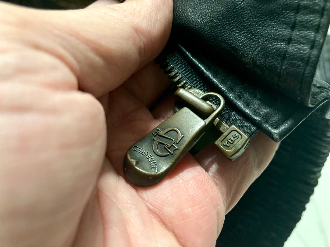 90s 체이스컬트 양가죽 A-2 레더 봄버 자켓 100-105 상품이미지6