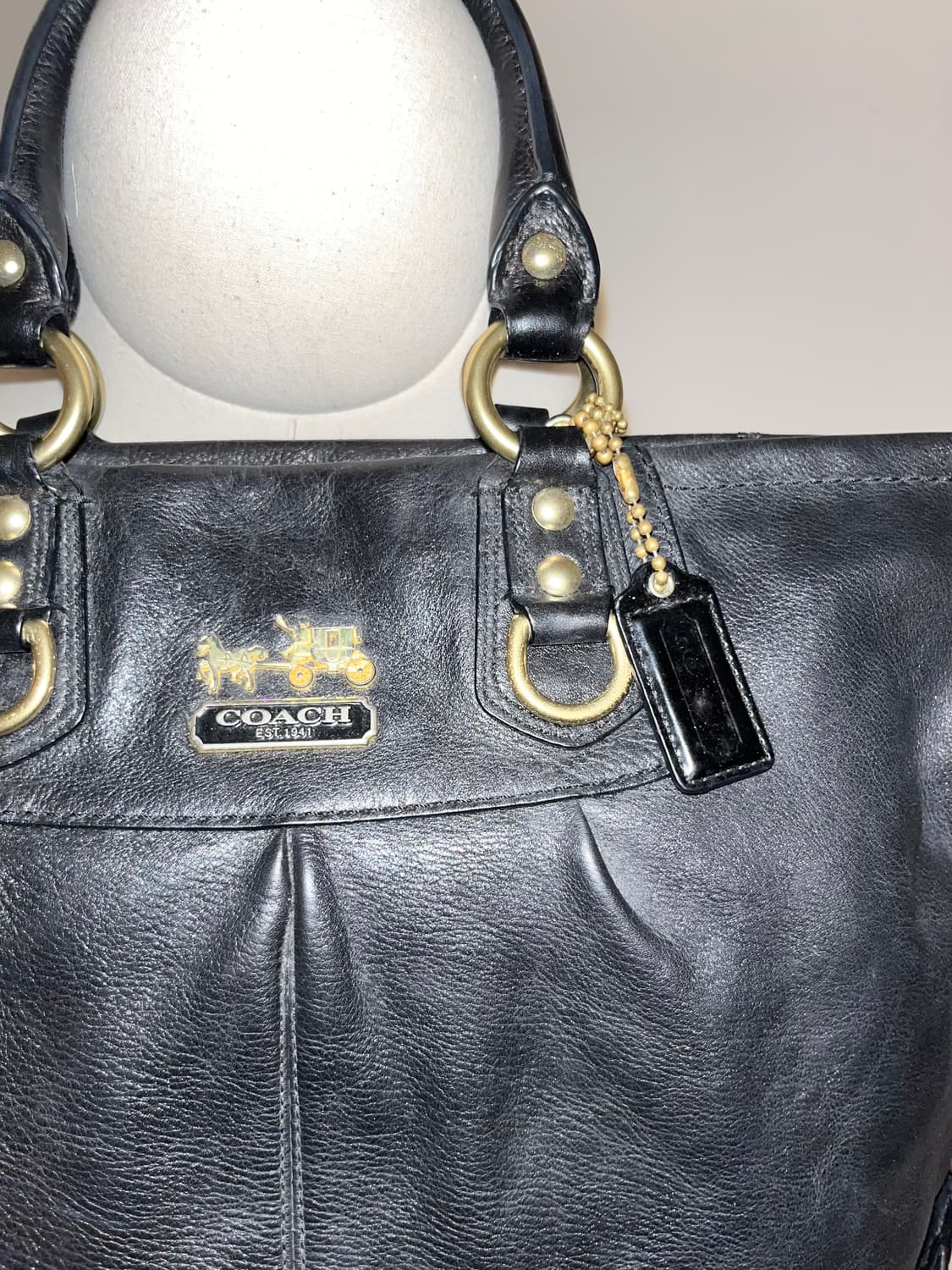 Coach All Black Shoulder bag 상품이미지6