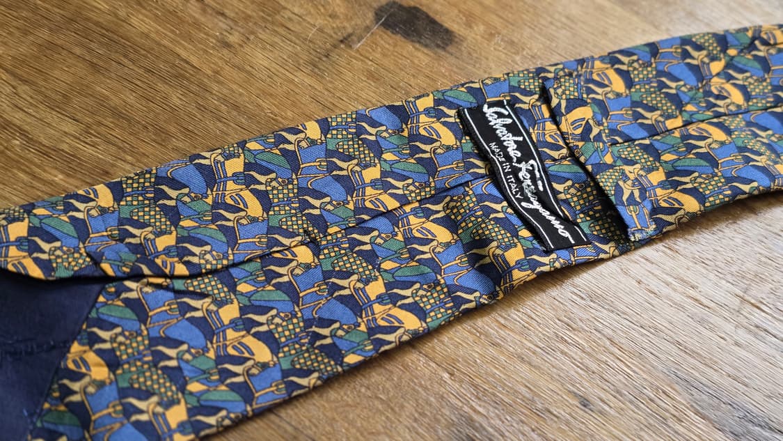 페라가모 빈티지 넥타이  상품이미지2