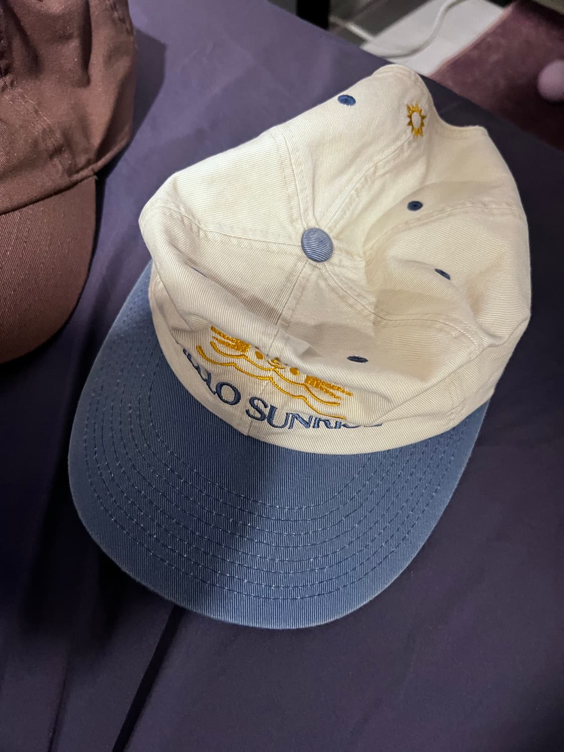 헬로썬라이즈 Two Tone Washed OG Logo 캡모자 상품이미지3