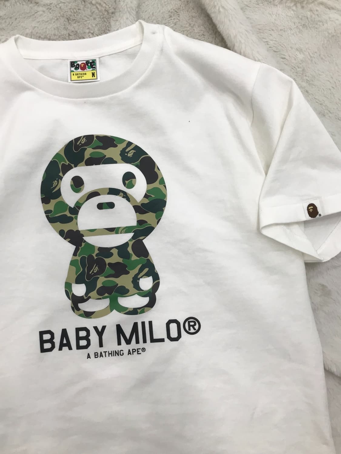 <Camouflage BabyMilo Printing T-shirt > 상품이미지8