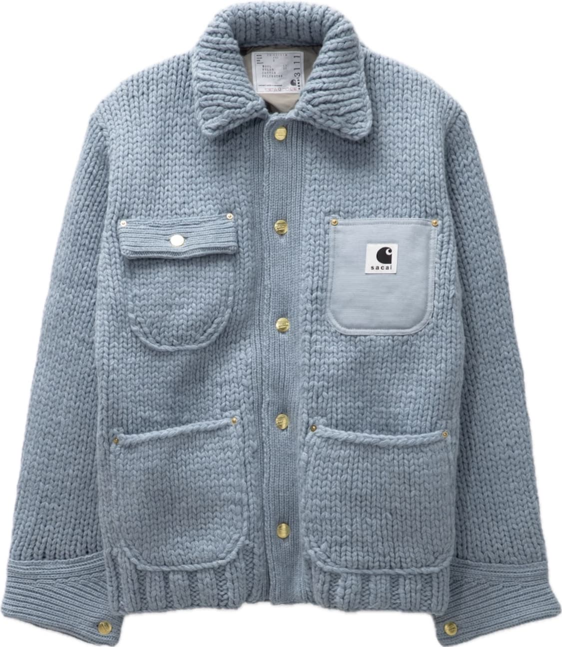 [2] Sacai x Carhartt WIP 니트 자켓 상품이미지2
