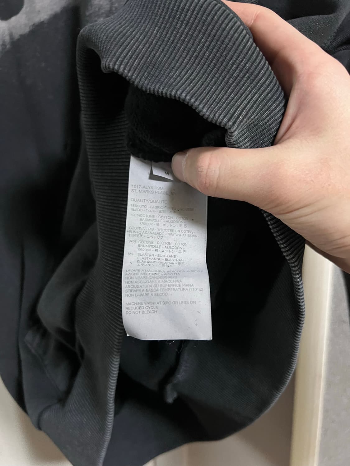 [M] 알릭스 mark flood 그래픽 후드 상품이미지7