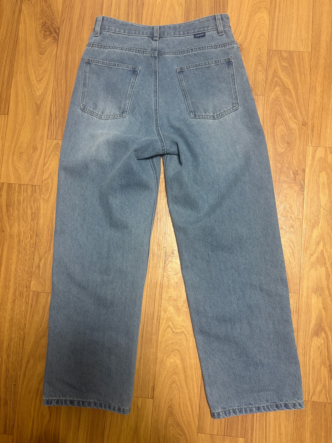 아워데이즈 리버티 와이드 데님 팬츠 라이트블루 XS 팝니다 상품이미지2