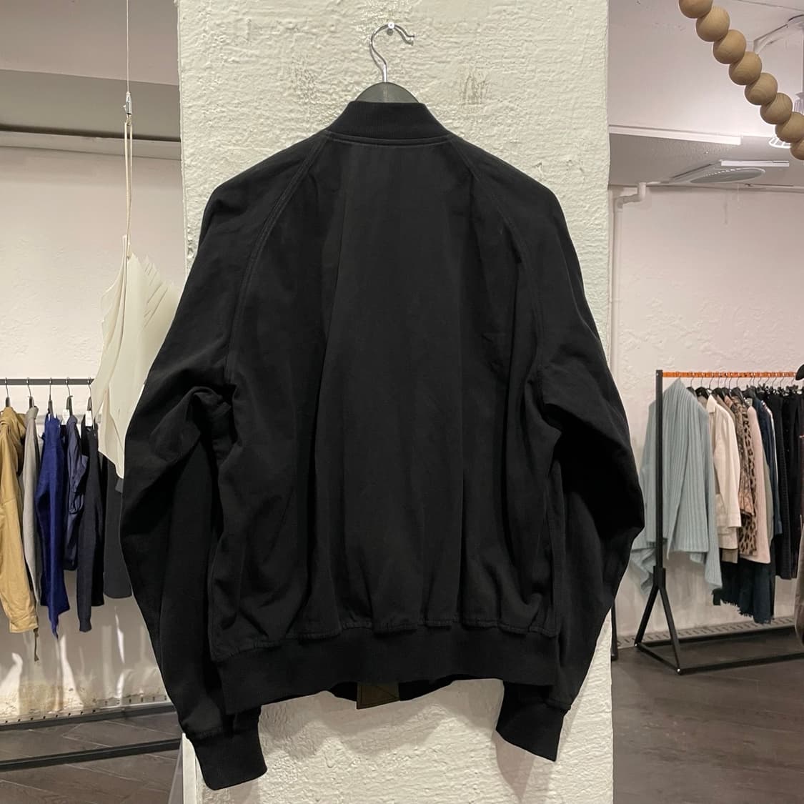 요지야마모토 오버사이즈 봄버 자켓 상품이미지4