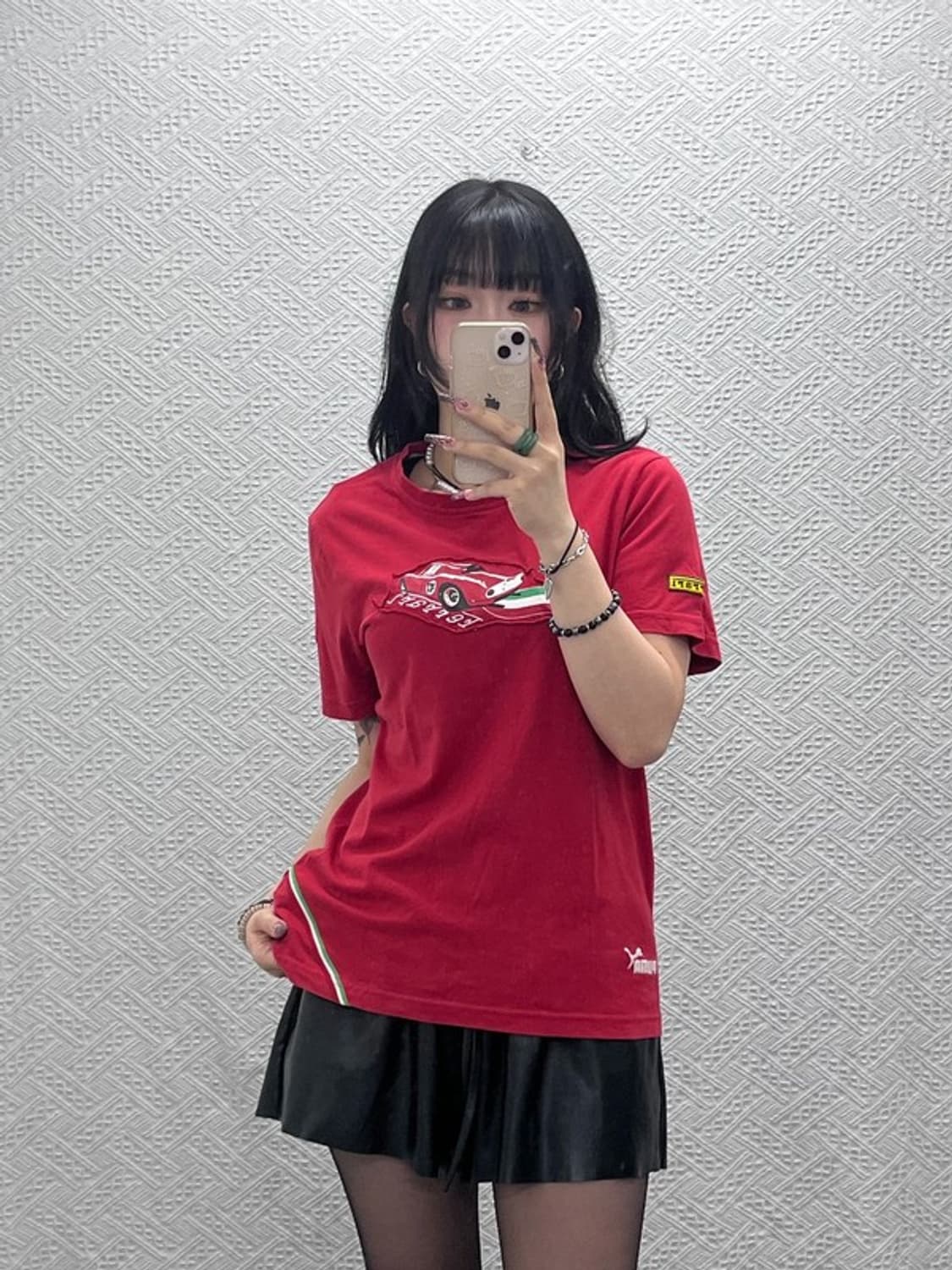 푸마 x 페라리 스트릿 펑크 모터 레이싱 반팔티 M C11614 상품이미지1