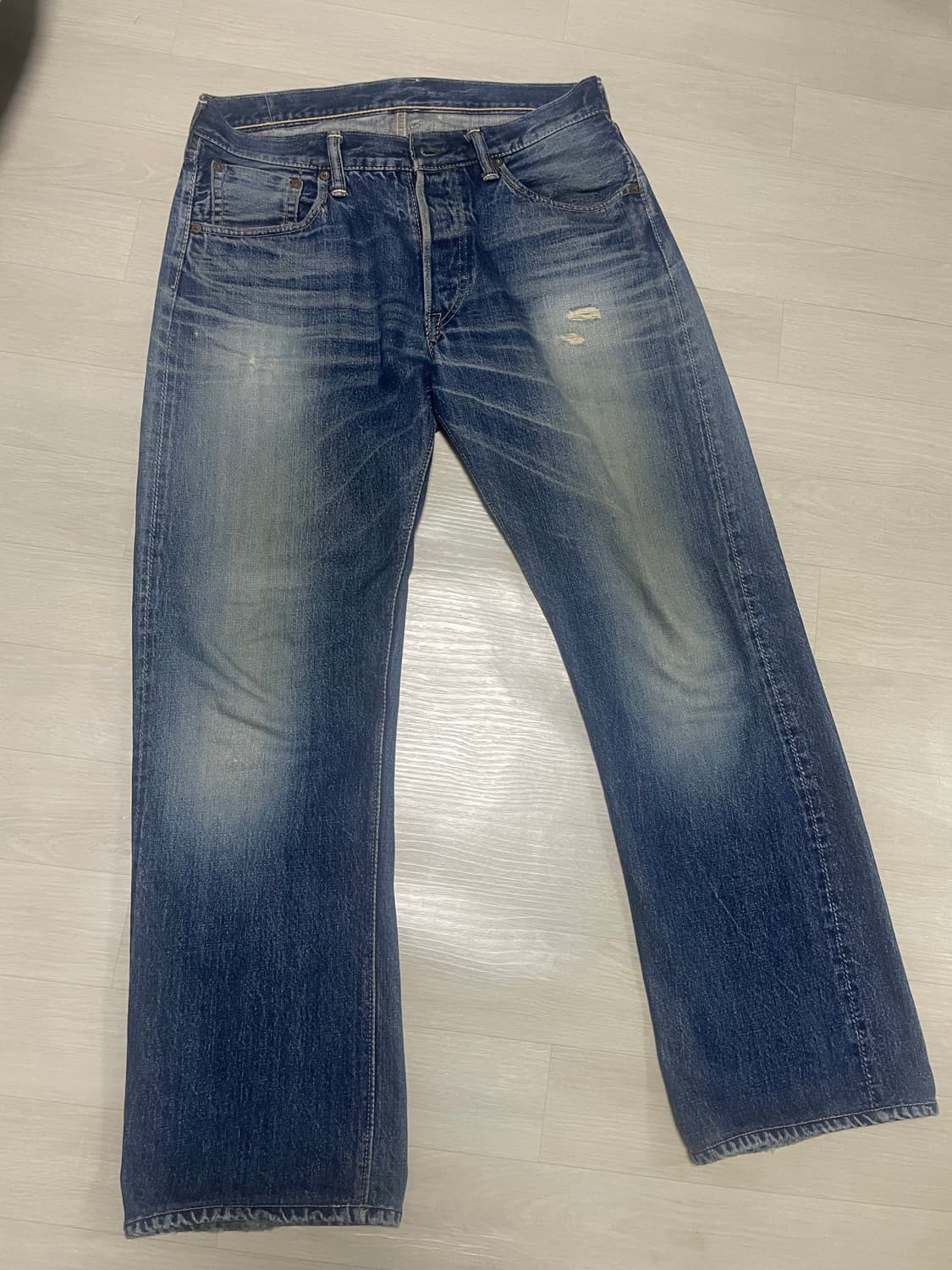 더블웍스 빈티지 셀비지 데님 상품이미지1