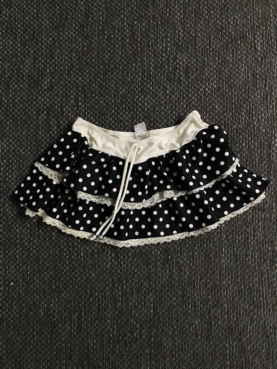 2000s Dot Pattern Frill Skirts 핀터레스트 상품이미지1