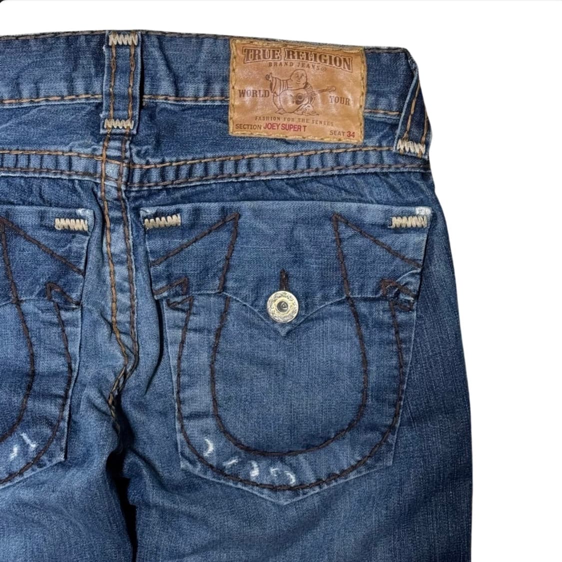 트루릴리젼 월드투어 조이 슈퍼티 플레어 부츠컷 데님팬츠 상품이미지6