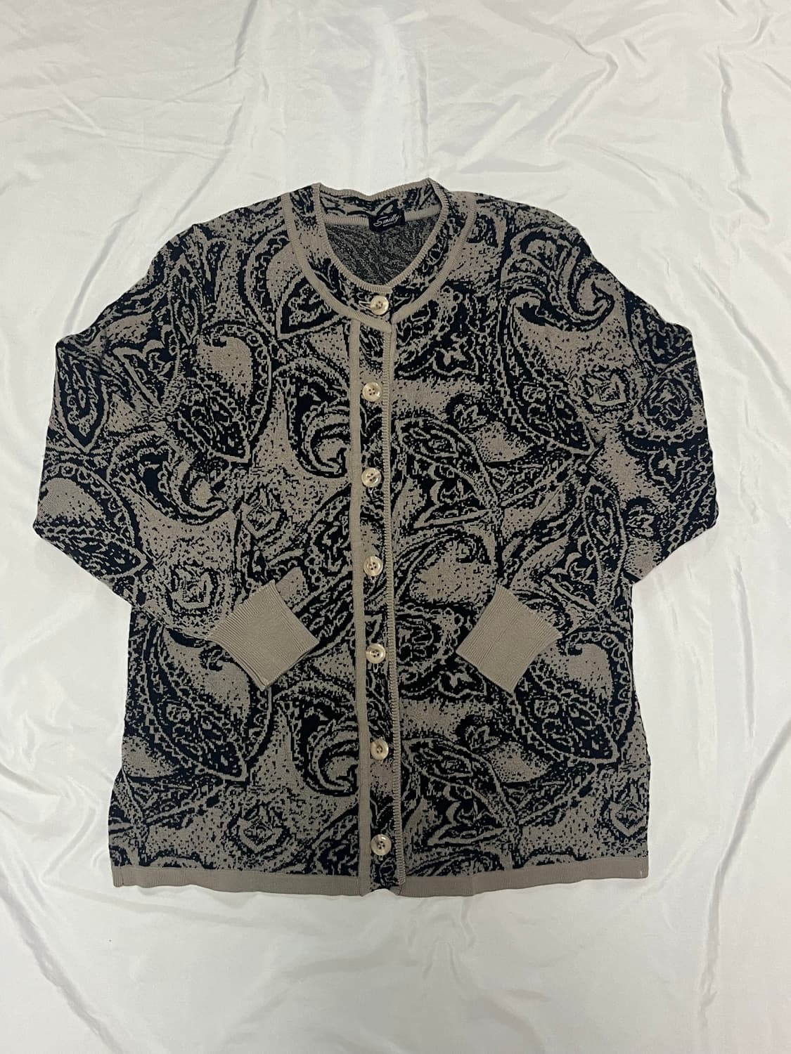 빈티지 페이즐리 가디건 상품이미지1