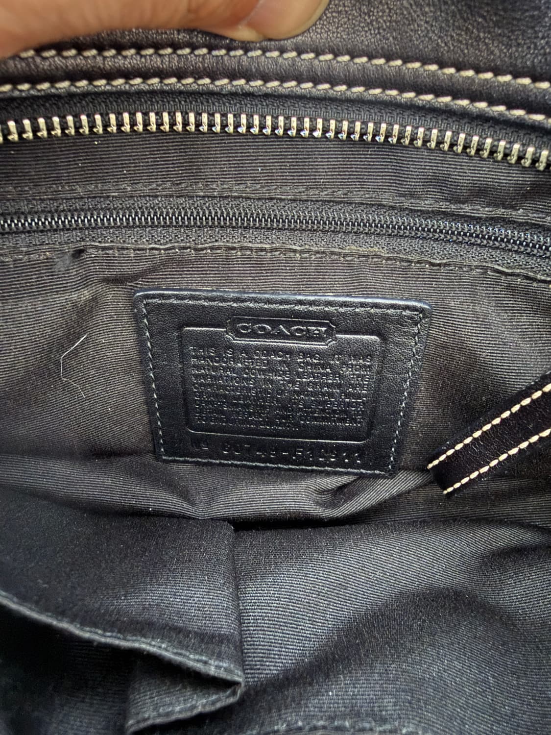 코치(COACH) 레더 토트백 상품이미지10