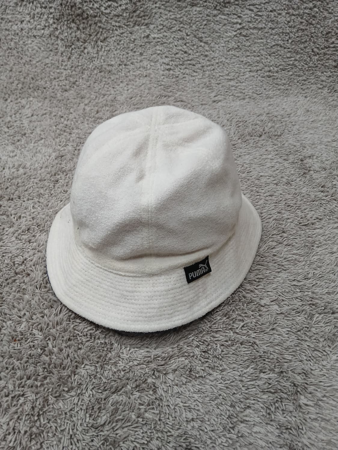 빈티지 푸마 리버시블 버킷햇 레드/화이트 상품이미지3