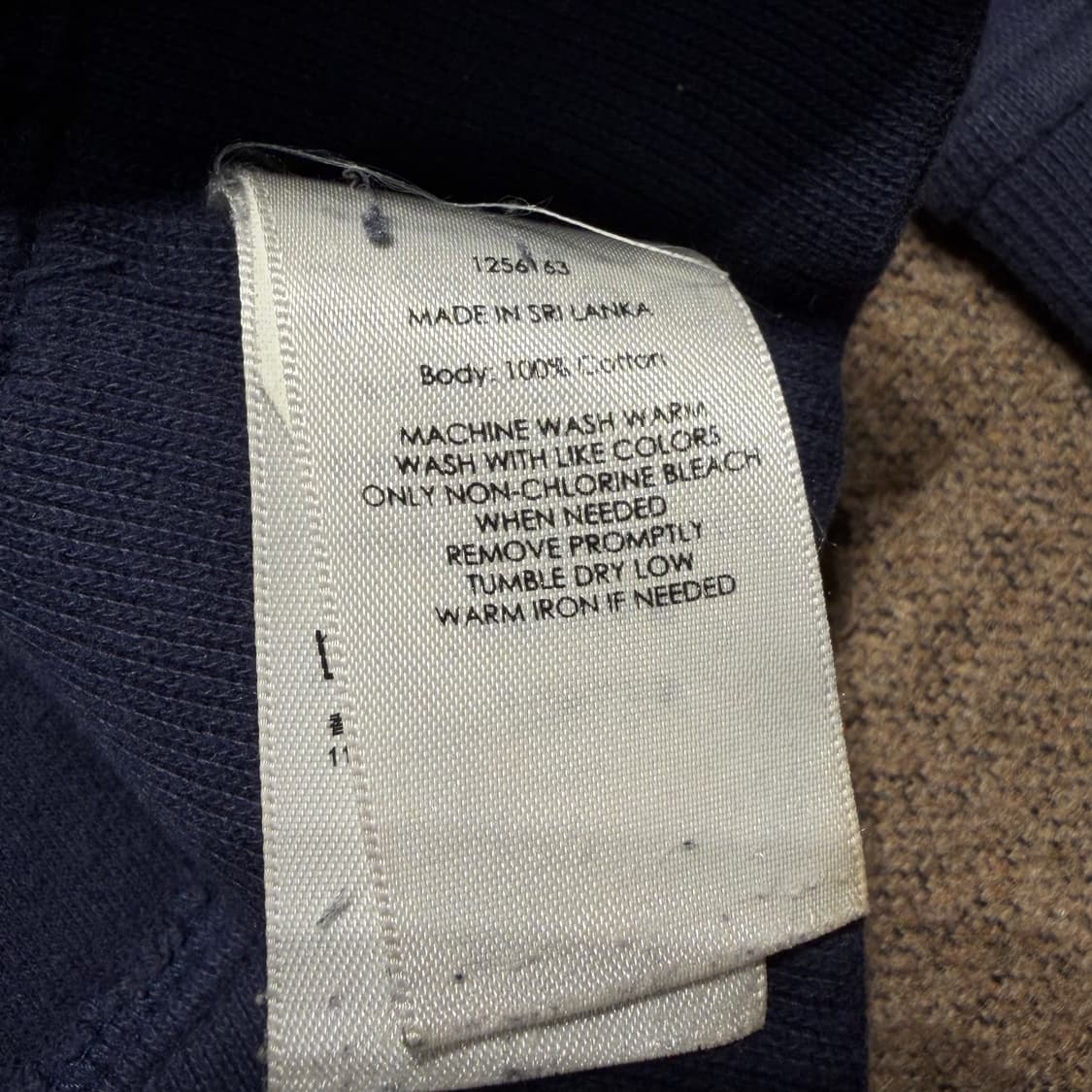 폴로랄프로렌 빅포니 스웻 반집업 M 105 알파인 상품이미지4