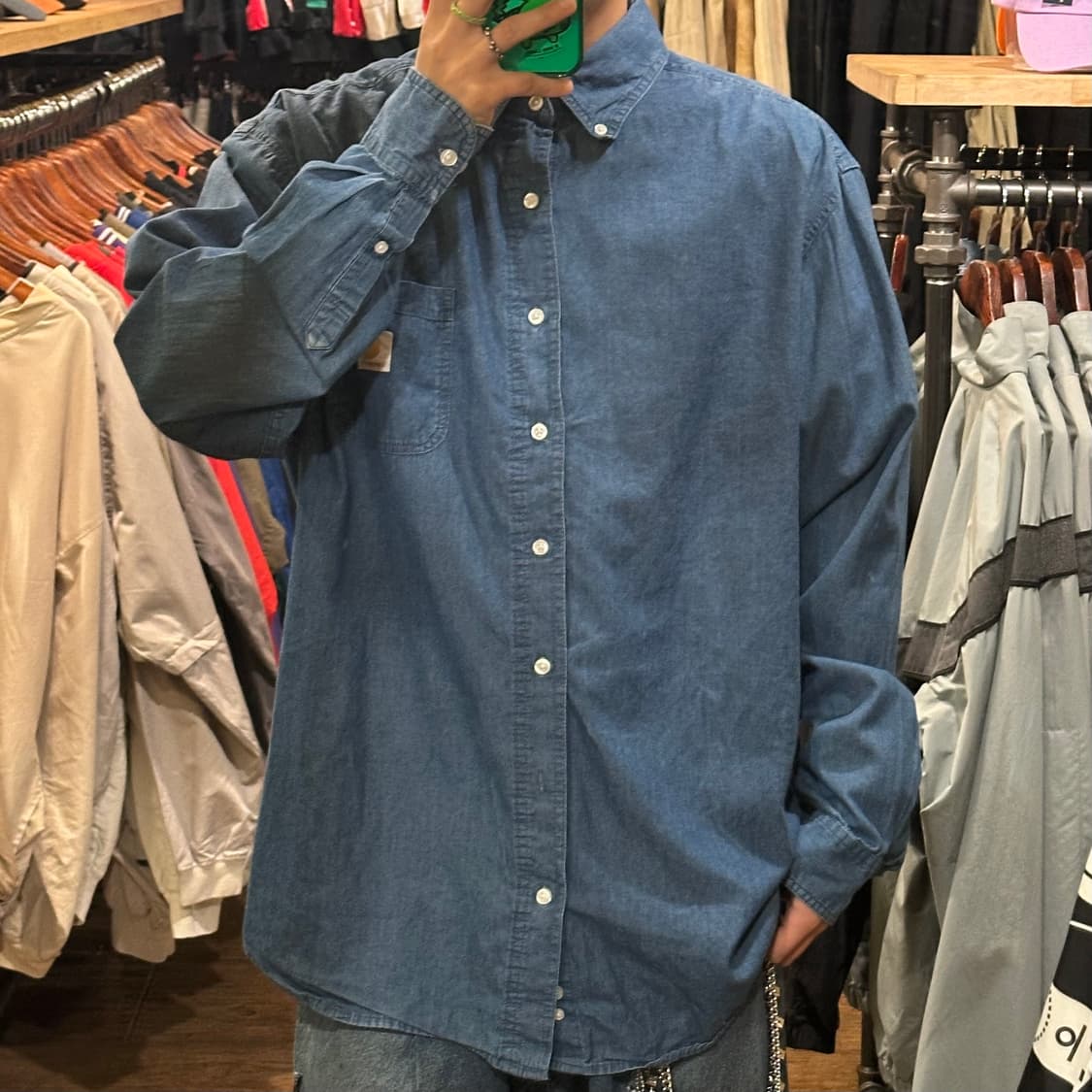 [HI] 칼하트 데님셔츠 상품이미지2