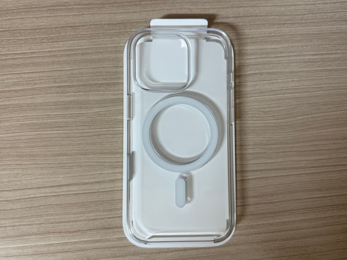 애플 투명 정품 케이스 16프로 상품이미지1