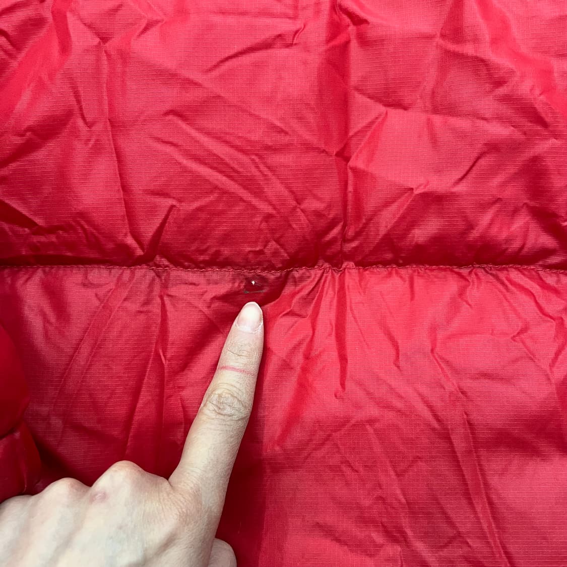 노스페이스 레드 눕시 700 패딩 상품이미지7