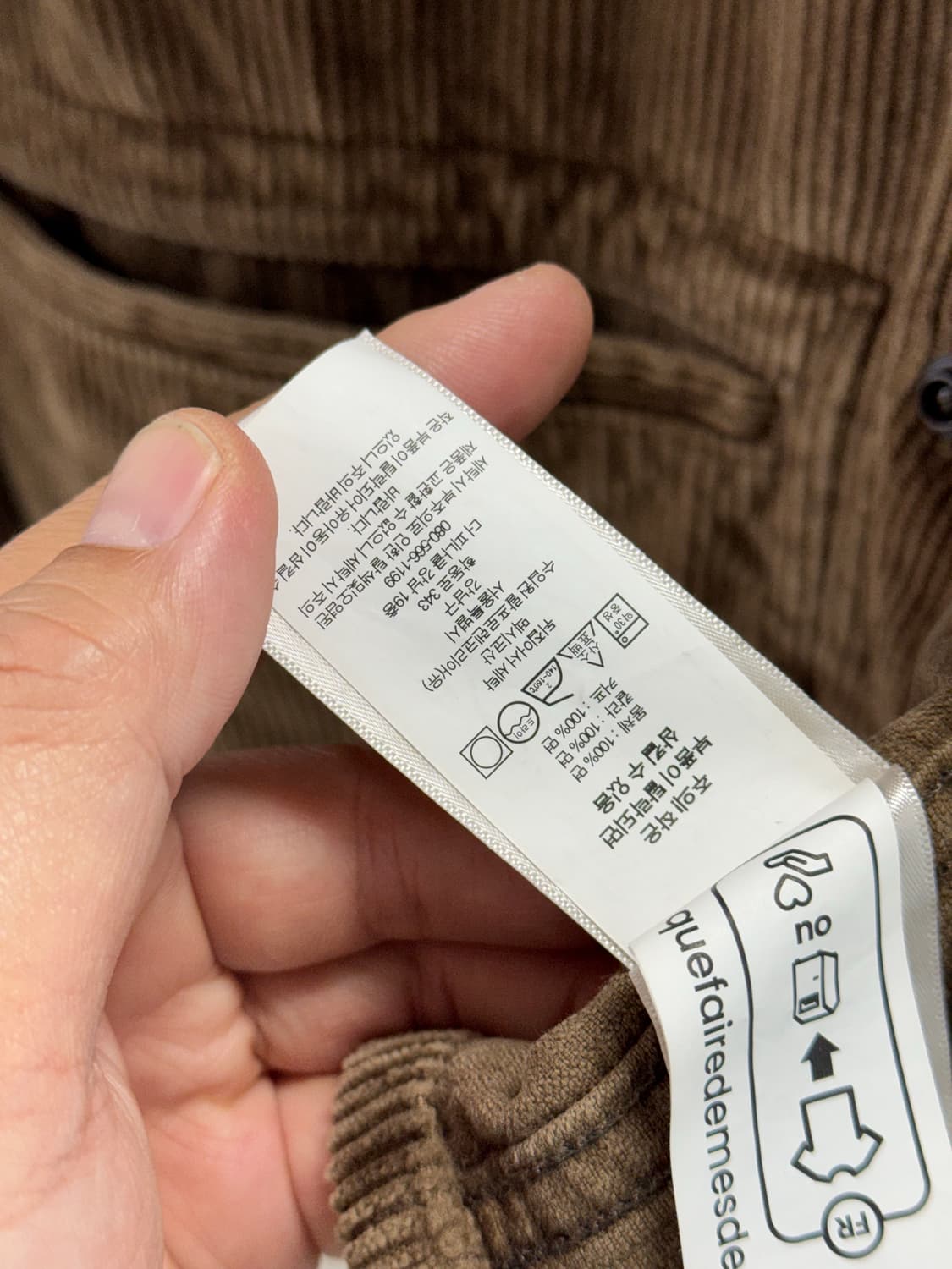 더블알엘 리페어 코듀로이 자켓 / L 상품이미지10