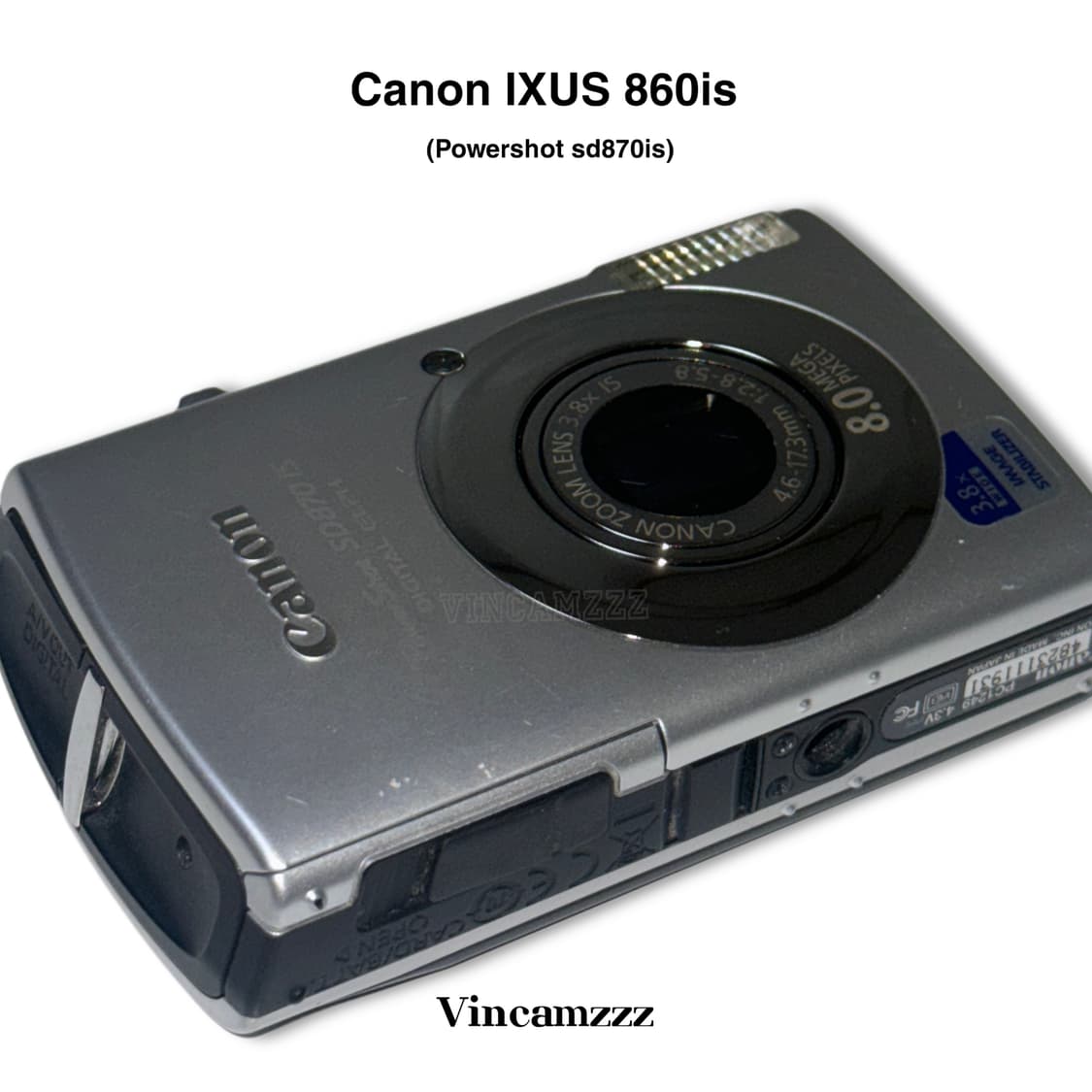 Canon 캐논 IXUS 익서스 860is 디지털 카메라 상품이미지6
