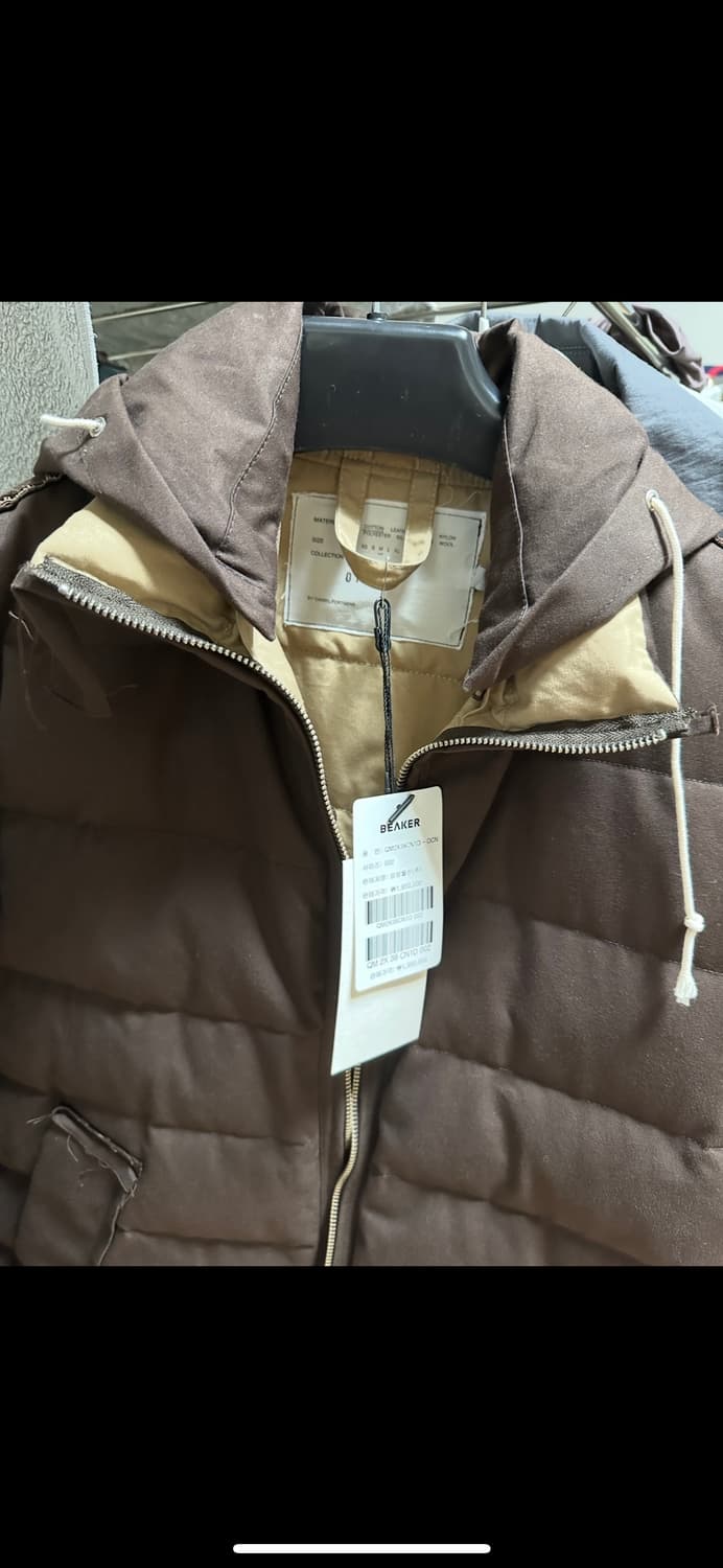 카미엘 포트젠스 패딩 M (002) / 90S puffer brown 상품이미지1