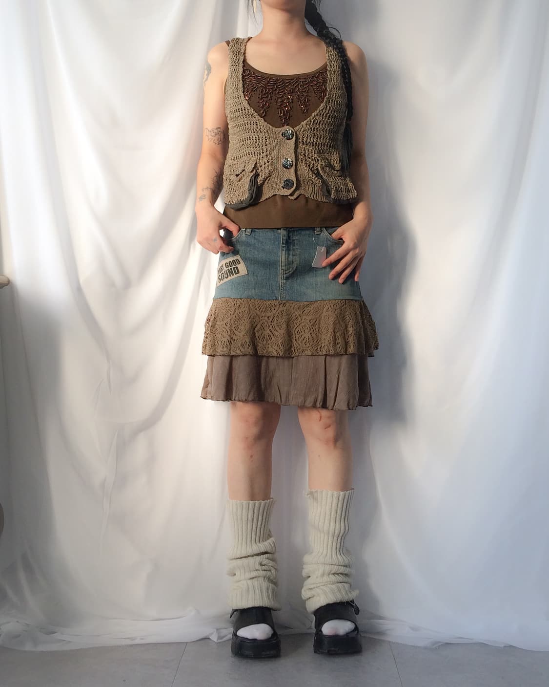 Crochet vest 상품이미지1