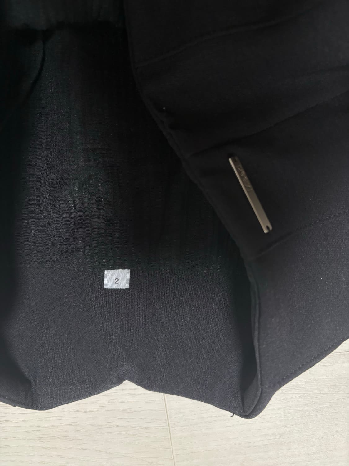 미세키서울 레이어드 스커트 black 2 사이즈 상품이미지3