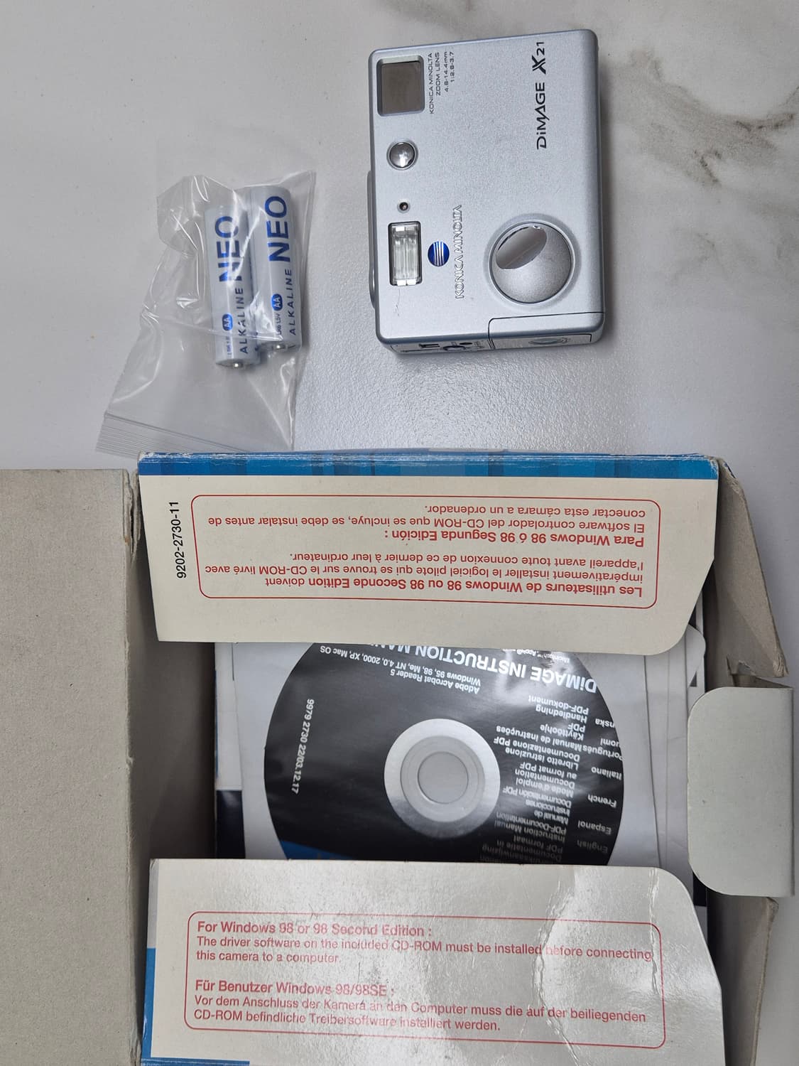 코니카 미놀타 DiMAGE X21 빈티지 디카 상품이미지10