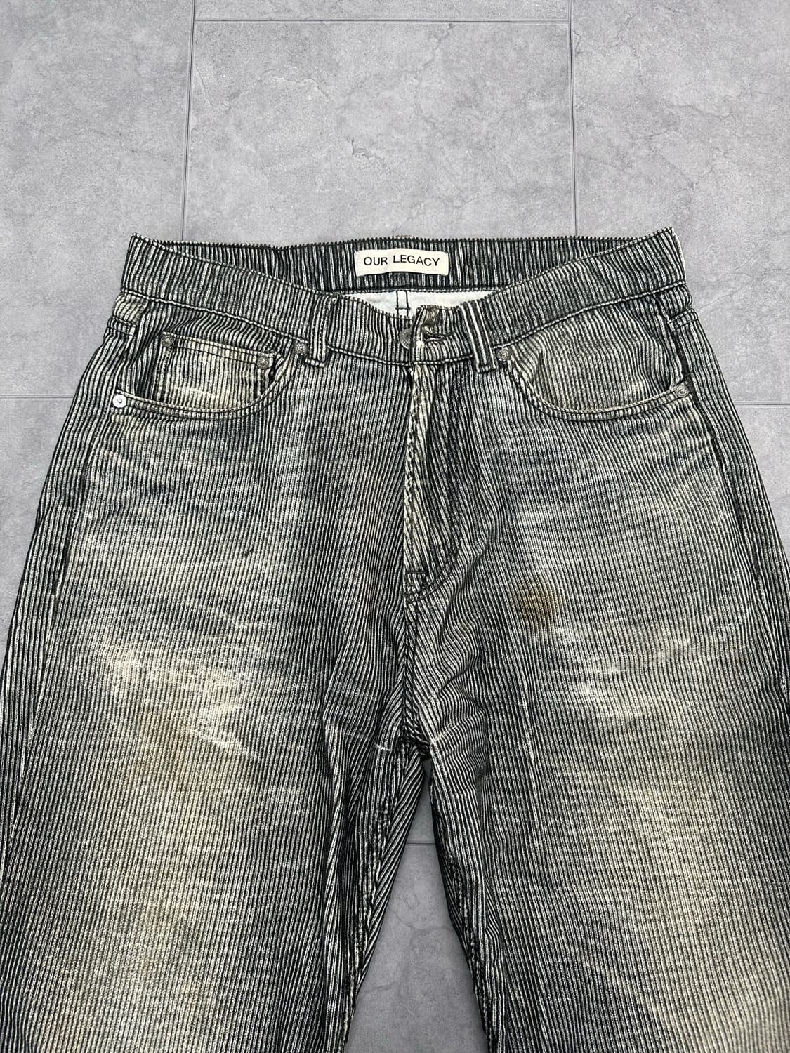 [30] 아워레가시 써드컷 디지털 다크 오로라 코듀로이 상품이미지6