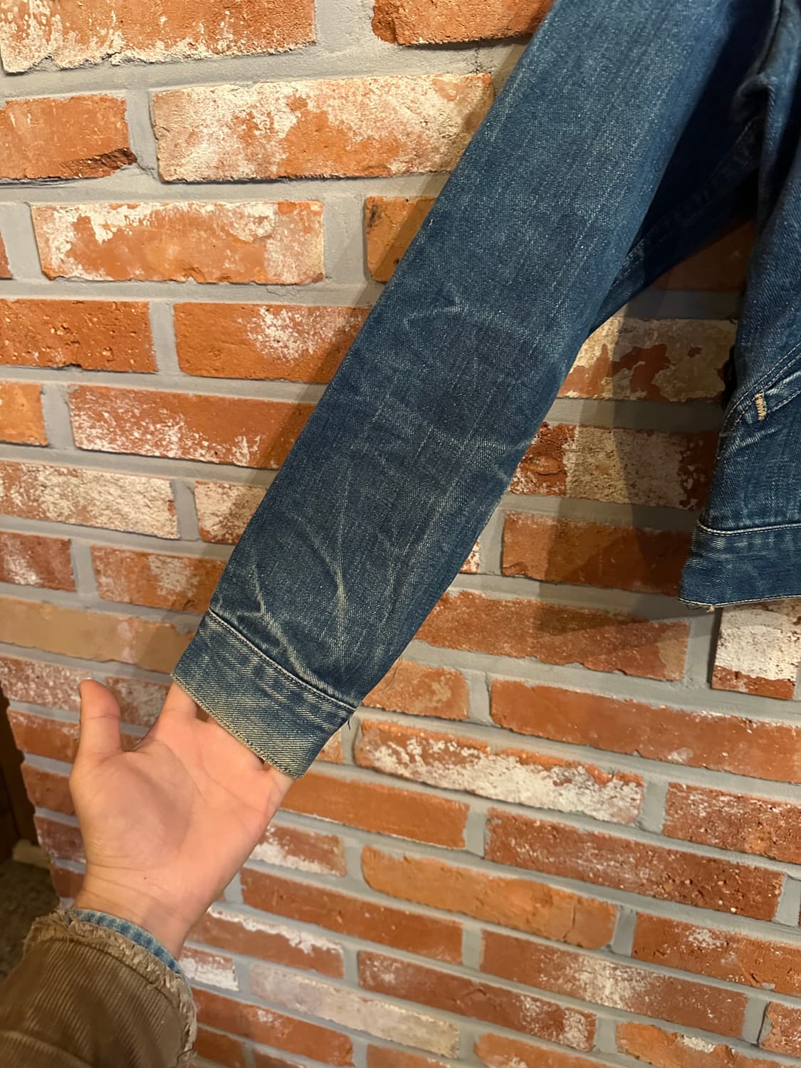 70s USA 빈티지 랭글러 124MJ 데님 자켓 상품이미지3