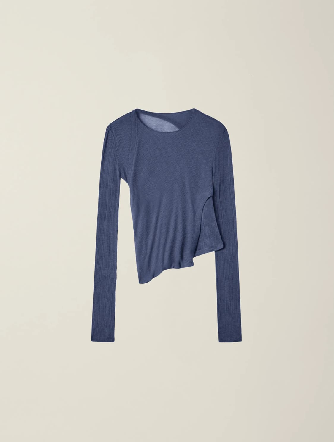 ÉÉ womens twist t-shrit navy m 상품이미지2